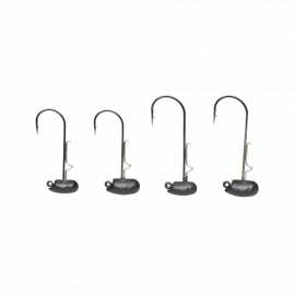 Savage Gear Jigová Hlava SG Ned Jighead Matt Black 3ks