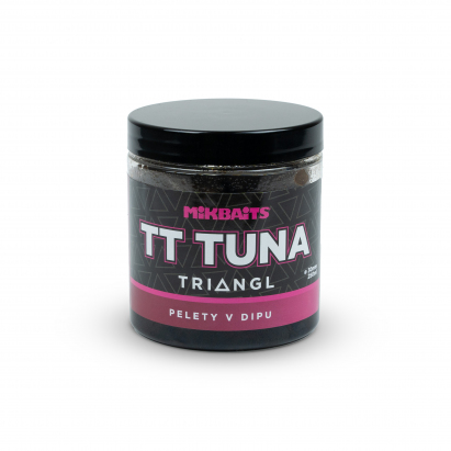 Mikbaits Pelety v dipe - TT Tuna Triangl 30mm 250g