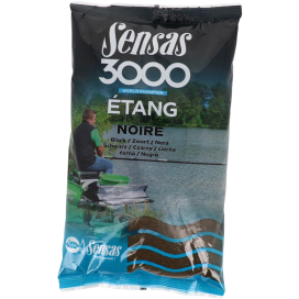 Sensas Kŕmenie 3000 Etang Black 1kg