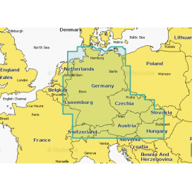 Navionics+ Nemecko, Česko, Rakúsko