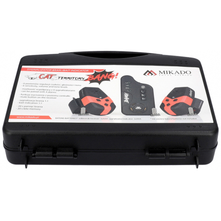 Mikado signalizátor sumec cat territory bang! (set 2+1) červené a modré 1 ks