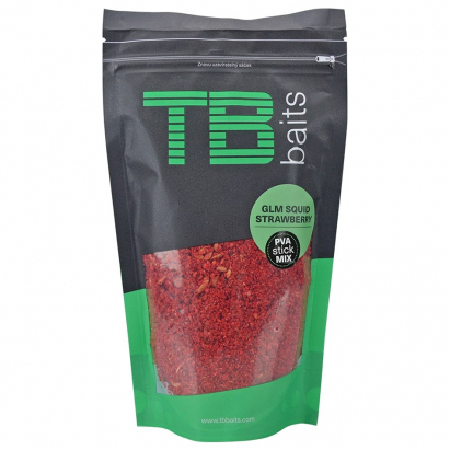 TB Baits PVA Stick Mix GLM Squid Strawberry - 200 g TB Baits PVA Stick Mix GLM Squid Strawberry - 200 g