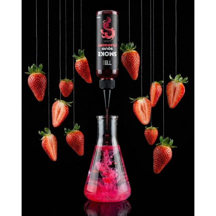TB Baits Smoke Liquid Squid Strawberry 100 ml