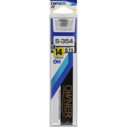 náväzca Owner S-354 háčik č.8, vlasec 0.16mm (9ks)
