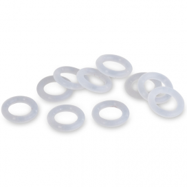 Doiyo gumové krúžky Neko & Wacky Rig Rings Clear 20ks