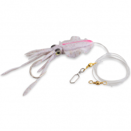 Aquantic nadväzec Octopus Leader Rig White Spotted Pink