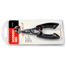 Hell-Cat Nožnice Scissor for braided line-S/S Claret-red