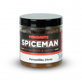 Spiceman boilie v dipe 250ml - Púpava 24mm