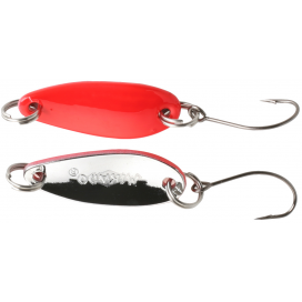 Mikado trblietka mini spoon 2.4cm/1.5g červená strieborná 1 ks