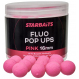 Plávajúce boilies STARBAITS Fluo Pop Ups Pink 70g 12mm