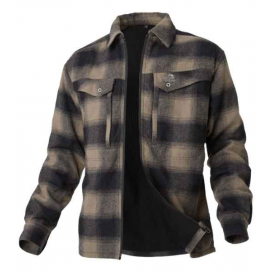 Zateplené košele Geoff Anderson Ezmar2+ dlhý rukáv zelená 