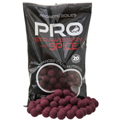Starbaits Boilies Pro Strawberry Spice 800 g 