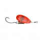 Effzett rotačky Spinner Single Hook 4g Red
