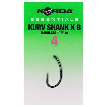 Korda Háčky Essentials Kurv X Barbless 10 ks