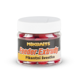 Mikbaits Feeder extrudát Pikantné Švestka 50ml