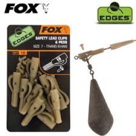 Fox Závesky Edges Lead Clips With Pegs Khaki
