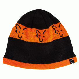 Fox čiapky Black & Orange Beanie