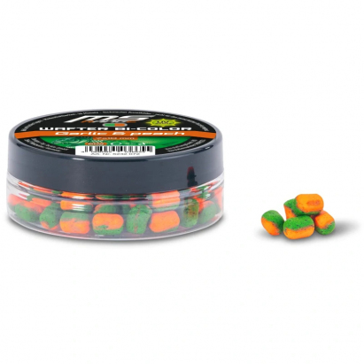 MS Range wafter Bi-Color Dumbells 7x10mm 20g Garlic & Peach MS Range wafter Bi-Color Dumbells 7x10mm 20g Garlic & Peach