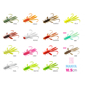 Nymfa Delphin MANYA UVs / 5ks 10.5cm/NEON