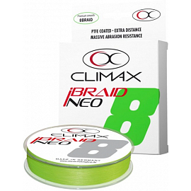 Prívlačová šnúra Climax iBraid NEO fluo -chartreuse 135m Priemer: 0,06mm / 3,2kg