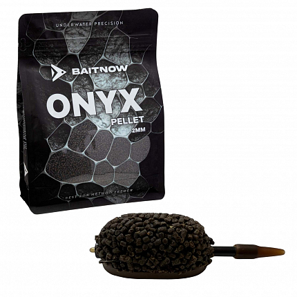 BaitNow Pelet Method Feeder Onyx 2mm 800g 