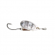 Effzett rotačky Spinner Single Hook 4g Reflex Silver
