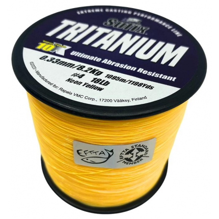 Rybársky vlasec SUF Tritanium 1120/0,35/19lb Neon Gold