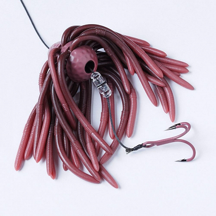Madcat Chobotnice Worm Teaser Sinking Brown Worm