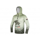 Delphin Tričko S Kapucí UV Armor 50+ Predator XXXL