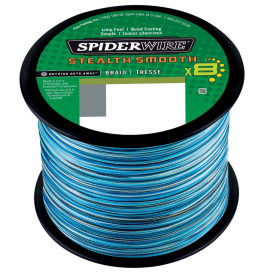SpiderWire Šnúra Stealth® Smooth8 0,23mm 23,6 Kg Blue Camo 1m