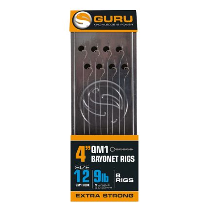 Guru Tackle Náväzec Bayonets QM1 Ready Rig 0,17mm Veľkosť 16