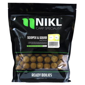 Karel Nikl Hotové boilies Scopex-Squid