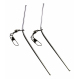 Zfish Prejazd Steel Anti Tangle Boom 2ks 10 cm