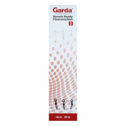 Garda náväzce a montáže - Ready Ronnie Fluorocarbon 30lb 20cm 3ks Garda náväzce a montáže - Ready Ronnie Fluorocarbon 30lb 20cm 3ks