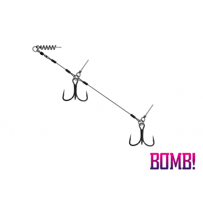 BOMB! Twisto MultiTRAP / 1ks #1/0 / 12cm / 18 kg BOMB! Twisto MultiTRAP / 1ks #1/0 / 12cm / 18 kg