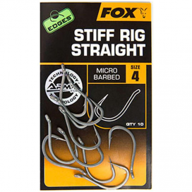 Fox Háčiky Edges Armapoint Stiff Rig straight B Fox Háčiky Edges Armapoint Stiff Rig straight B