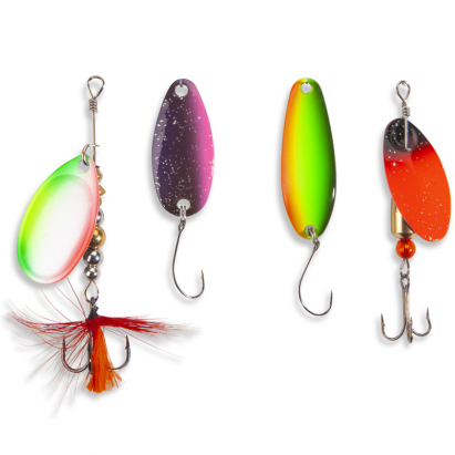 Saenger set trblietok Trout Spin+Spoon
