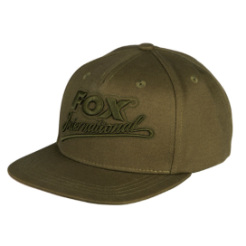 Fox Šiltovka Khaki College Snap Back