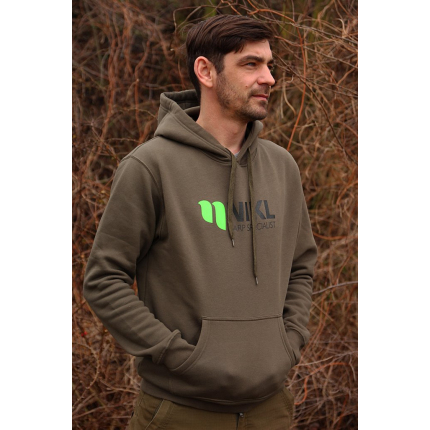 Nikl Akcia Mikina zelená - new logo