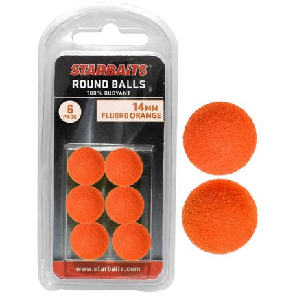 Starbaits Nástraha Round Balls 14mm 6ks