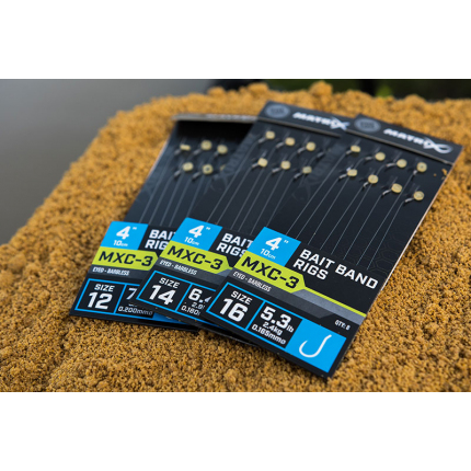 Matrix MXC-3 Bait Band Rigs 10cm/4ins